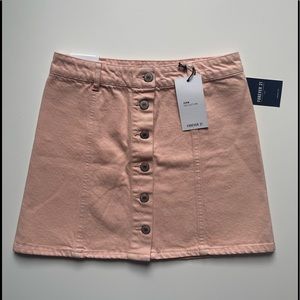 BNWT Forever 21 Button Up Skirt